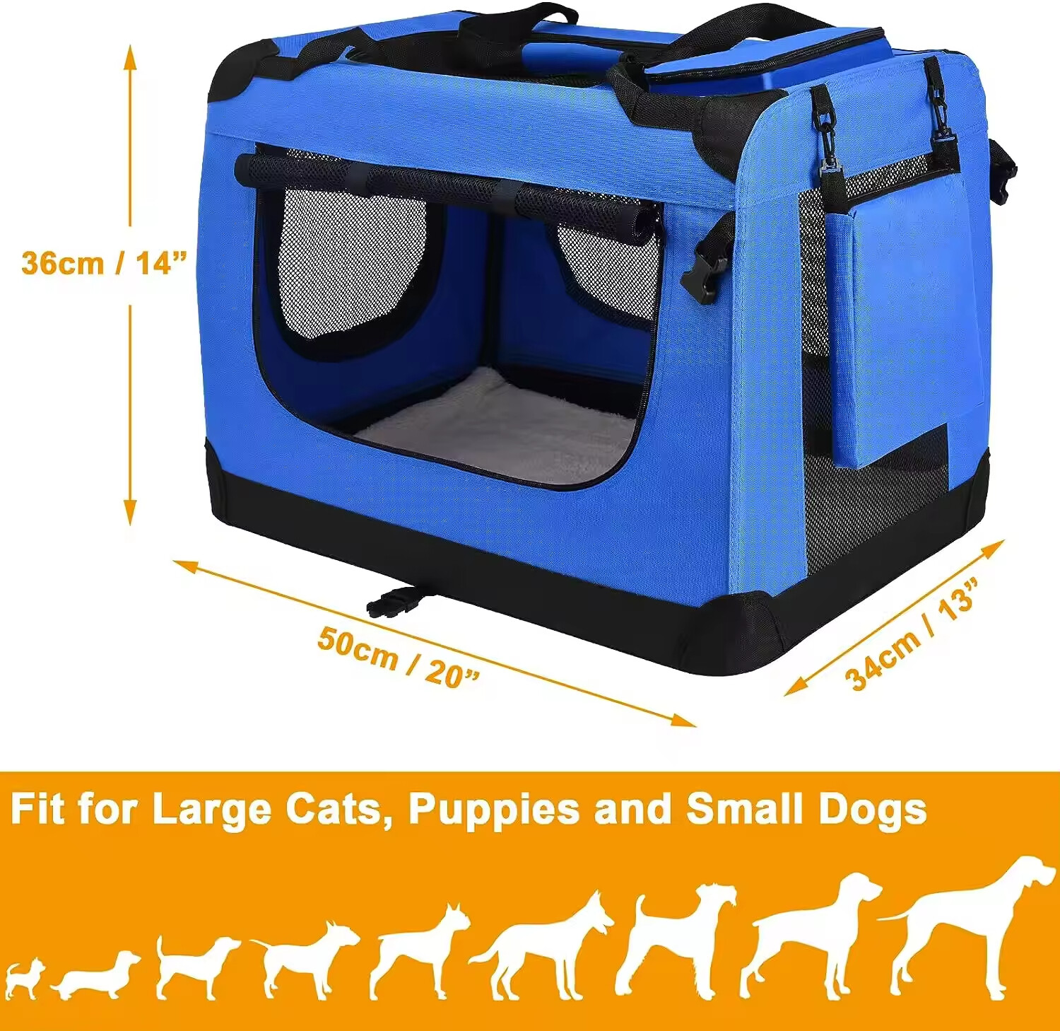 Pet Travel Carrier Bag 