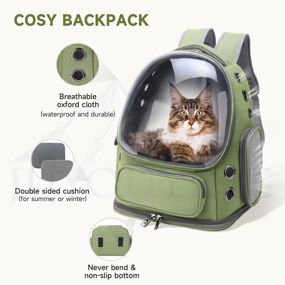 Portable Breathable Small Space Pet Backpack