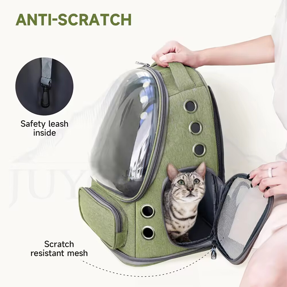 Portable Breathable Small Space Pet Backpack
