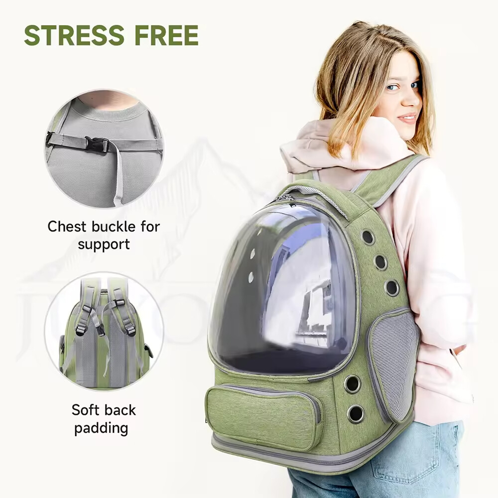 Portable Breathable Small Space Pet Backpack
