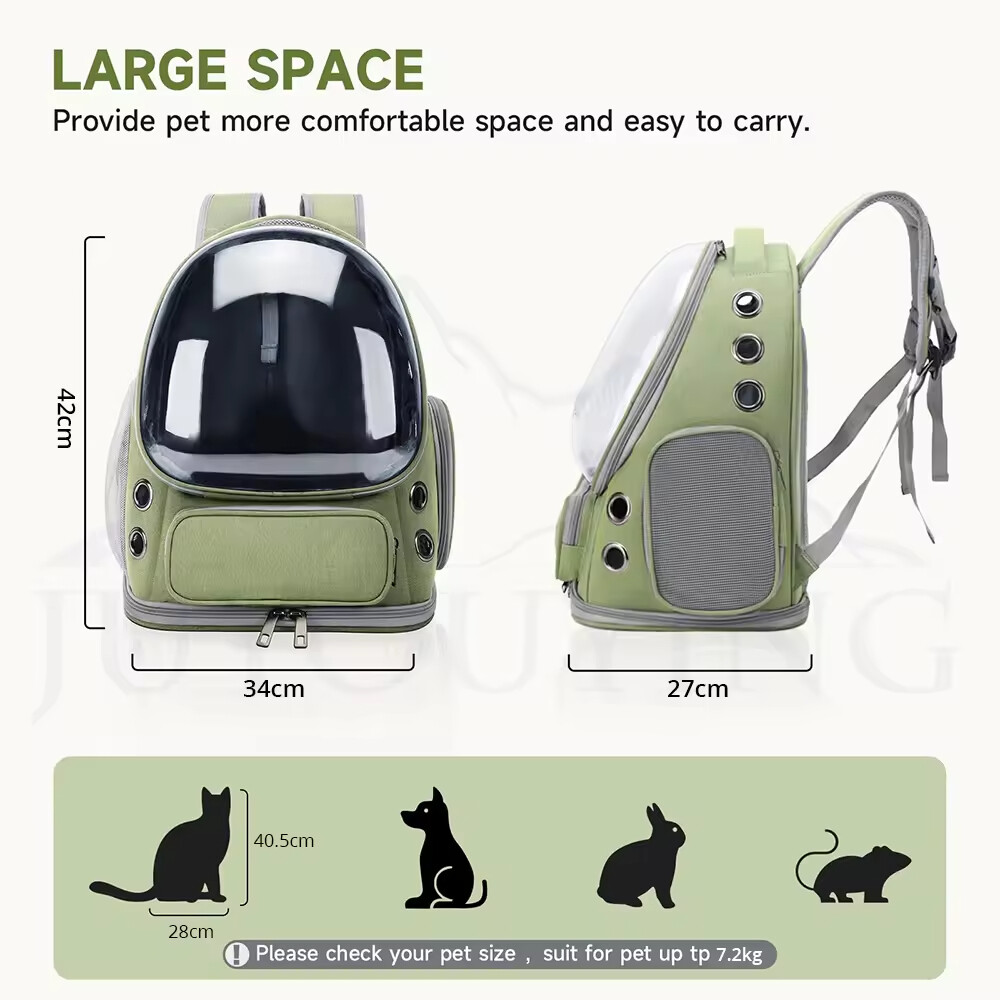 Portable Breathable Small Space Pet Backpack