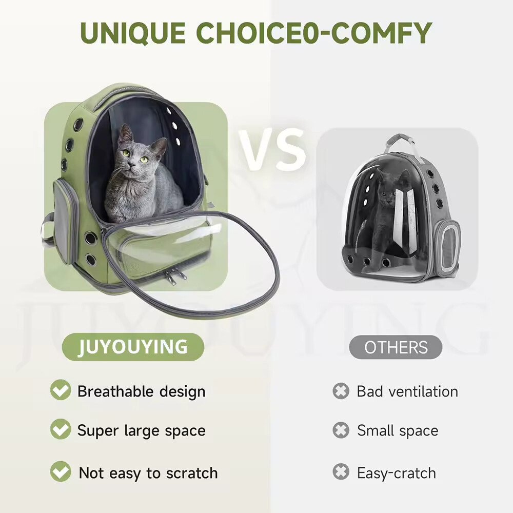 Portable Breathable Small Space Pet Backpack