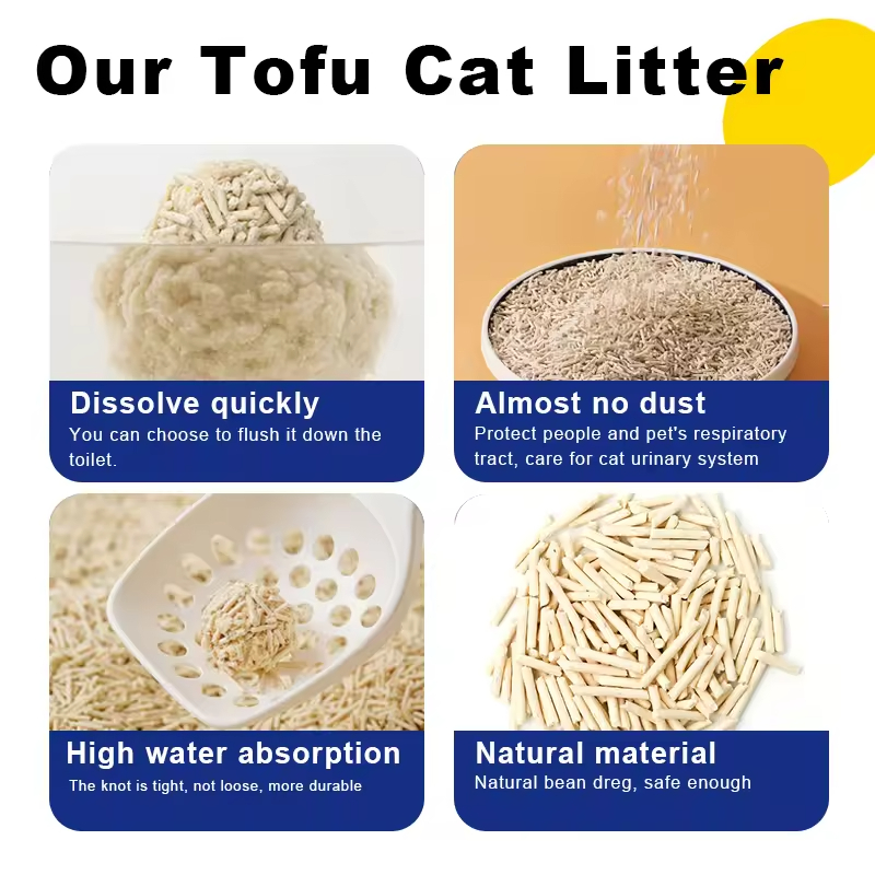 New Materials Large Packaging Tofu Cat Litter Bulk