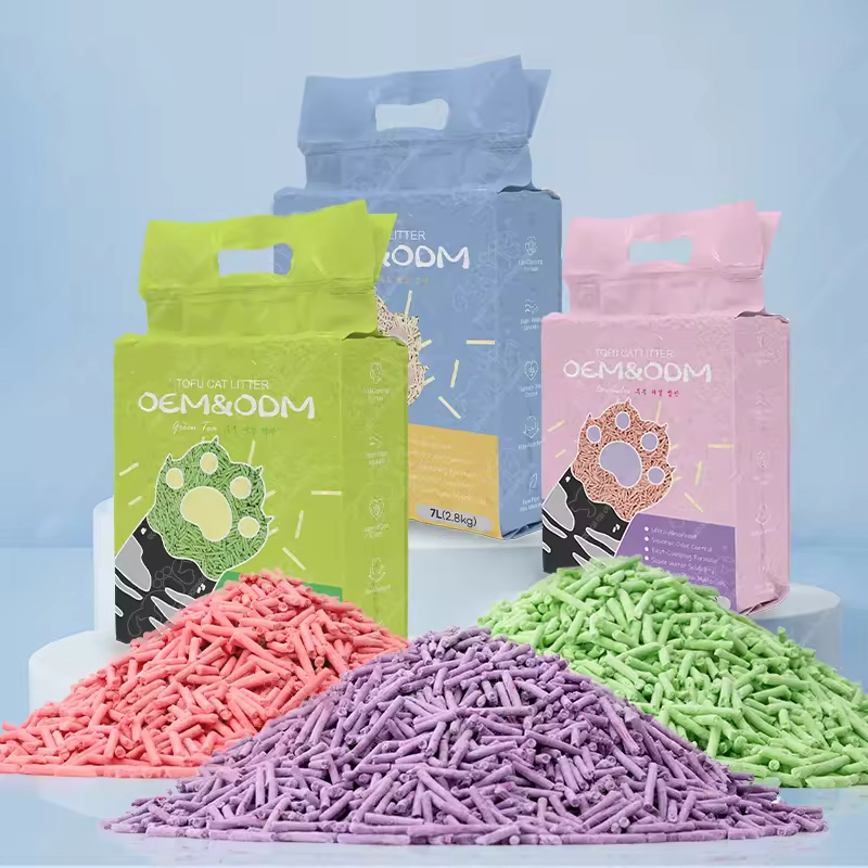 Dust Free Natural Plant Tofu Cat Litter