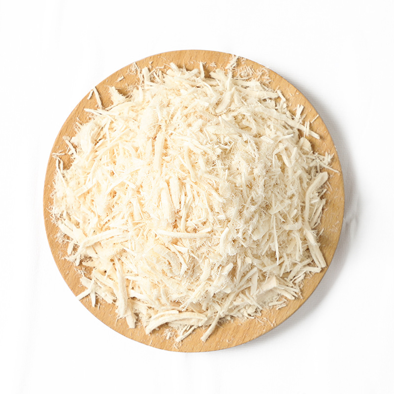 Freeze dried shredded chicken meat