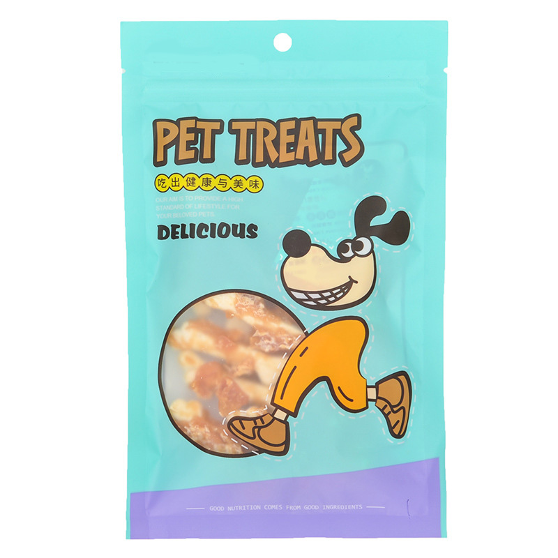 Chicken wrapped with calcium bones