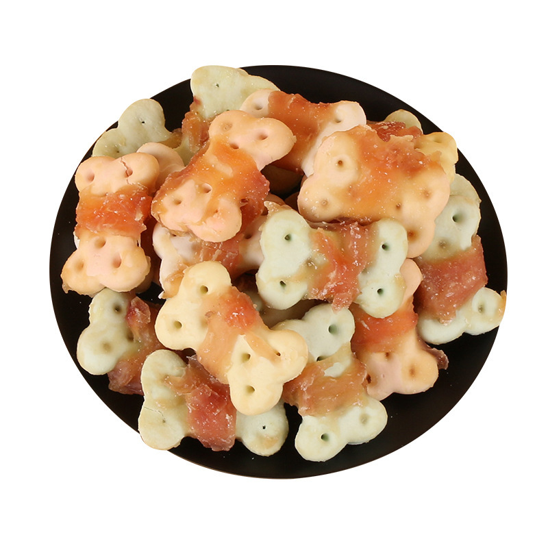 Chicken wrapped cookies