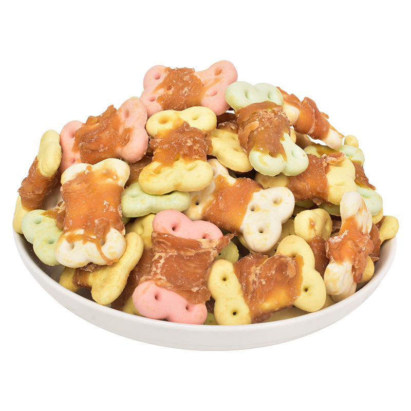 Chicken wrapped cookies