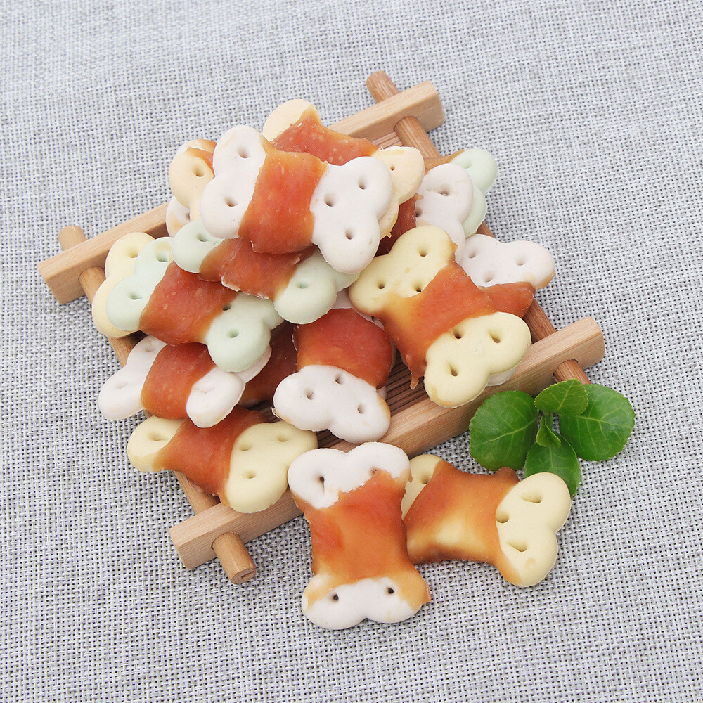 Chicken wrapped cookies