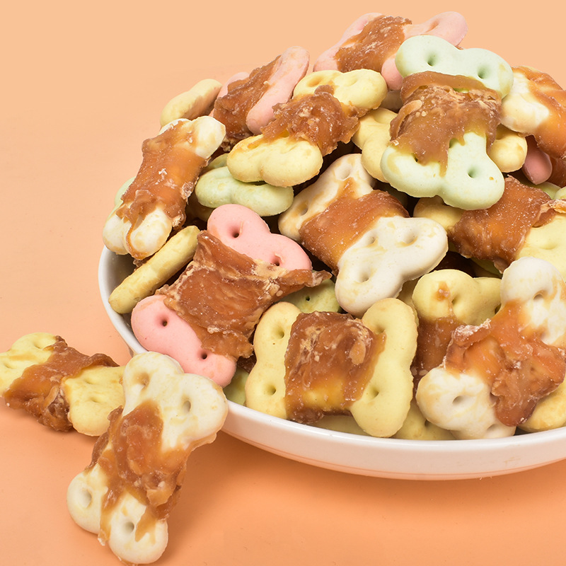 Chicken wrapped cookies