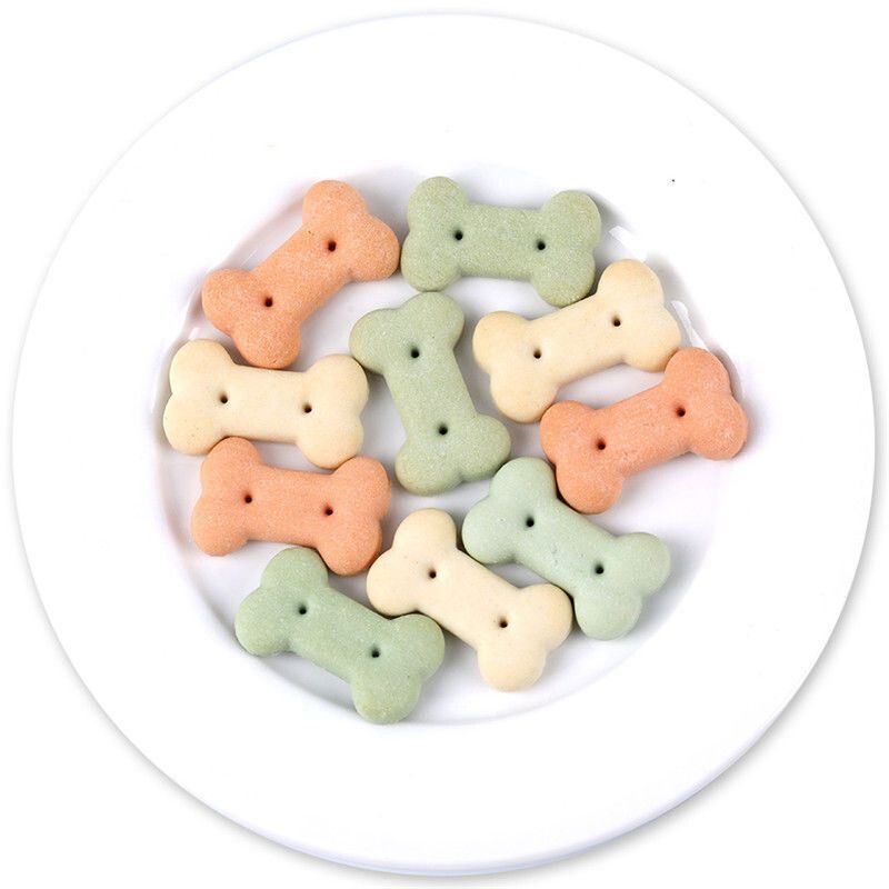 Milk flavored bone biscuits