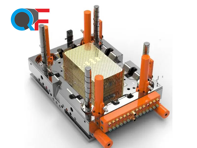 	 High speed crate mold