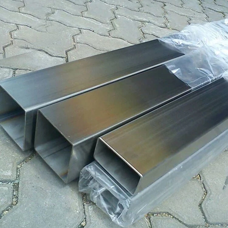 Stainless steel rectangular tube