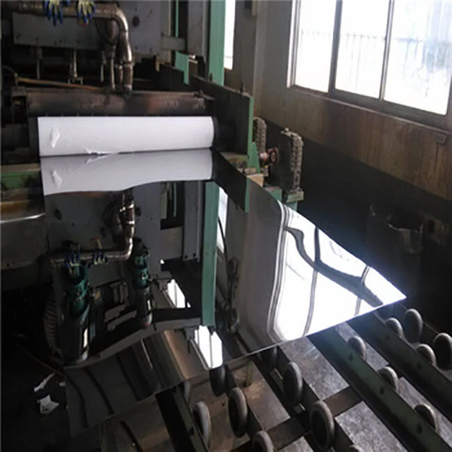Stainless steel mirror sheet