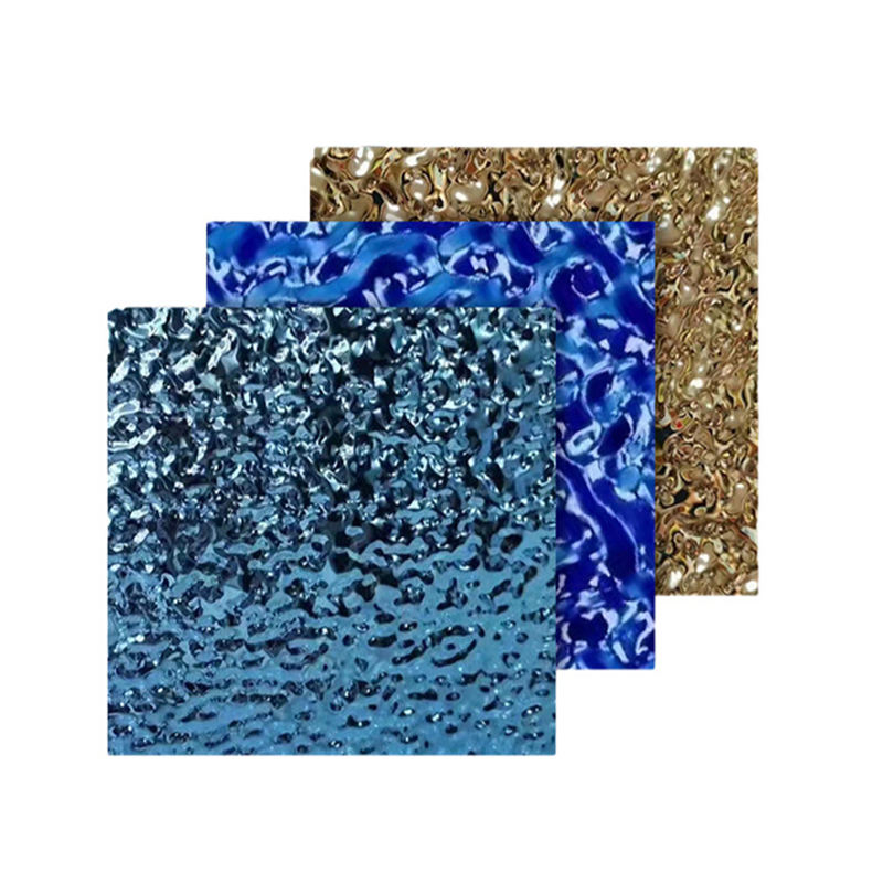 Stainless steel decorative plate