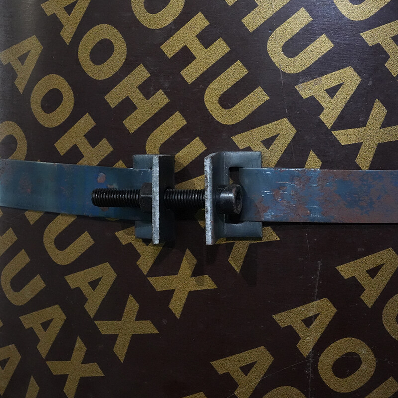 Wooden building circular formwork