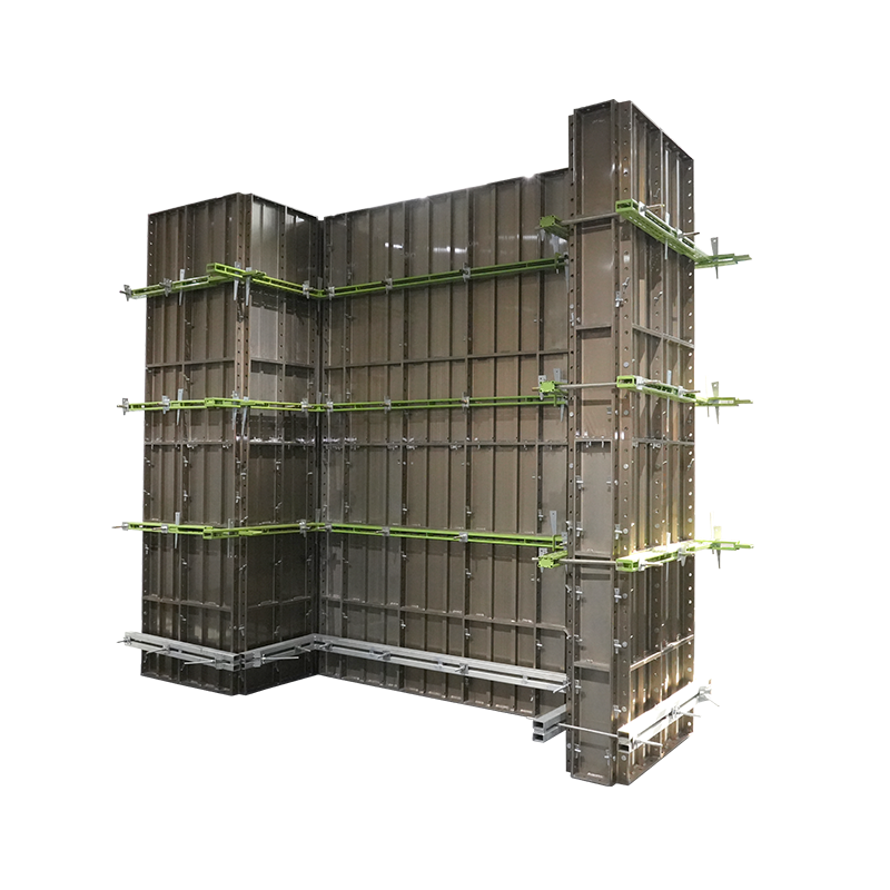 High -strength steel formwork reinforcement system
