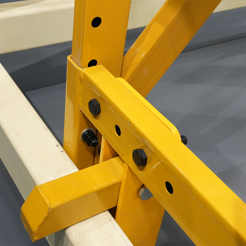 Elevator shaft construction platform X