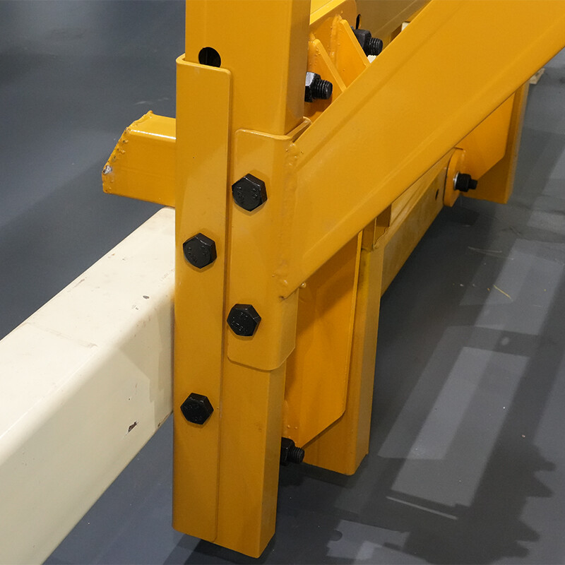 Elevator shaft construction platform X