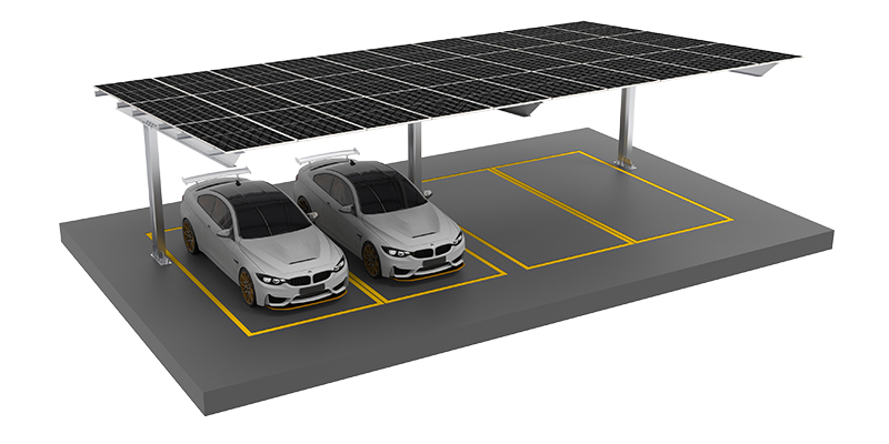 TonKor Solar Carport Single Pile Series TonKor Solar Carport Single Pile Series