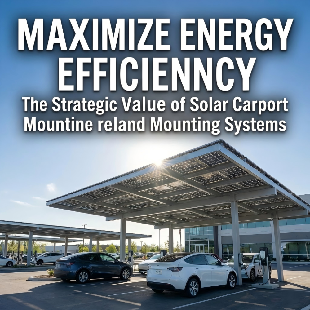Maximize Energy Efficiency: The Strategic Value of Solar Carport Mounting Systems