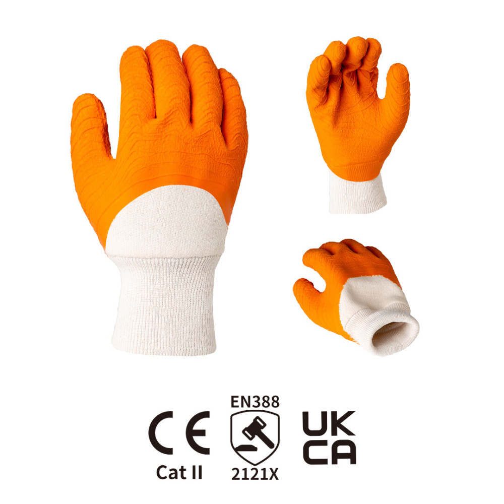 Long-tube cuffs, anti-cutting, level 5 chemical-proof PVC gloves: excellent protection and safety protection​