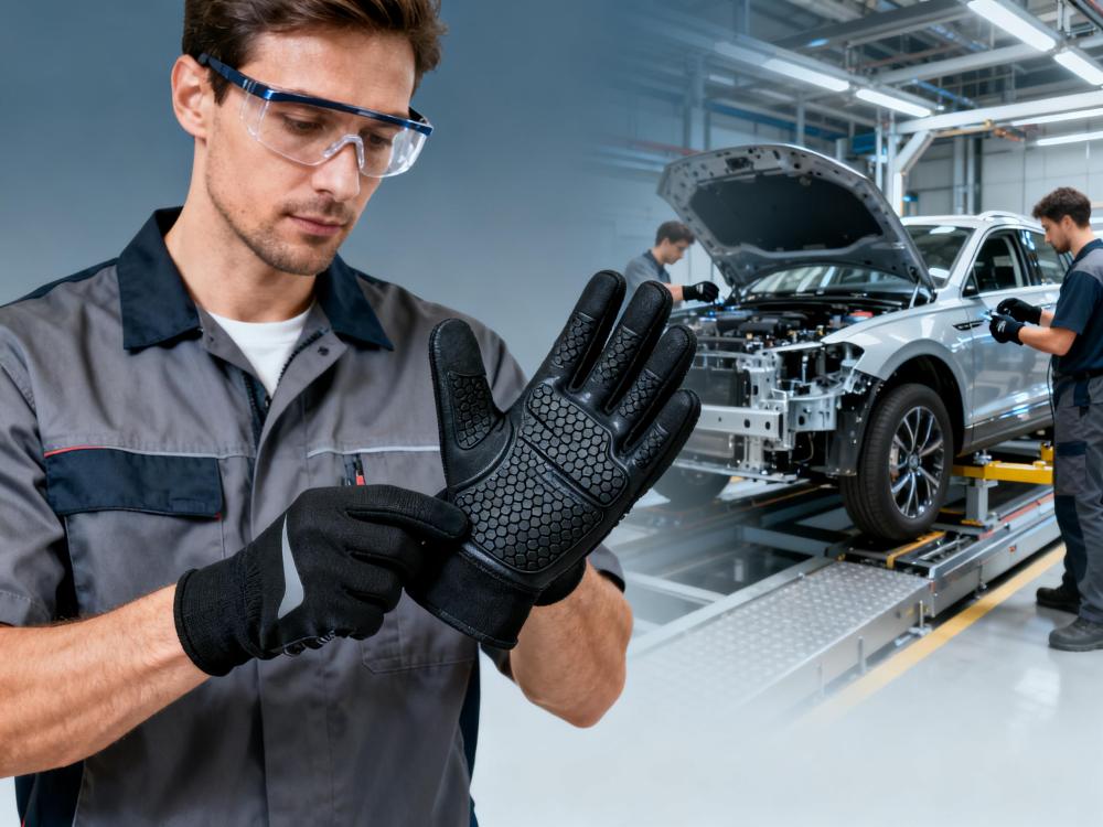 Ergonomic Design Meets Shock Absorption: The Future of Manufacturing Gloves