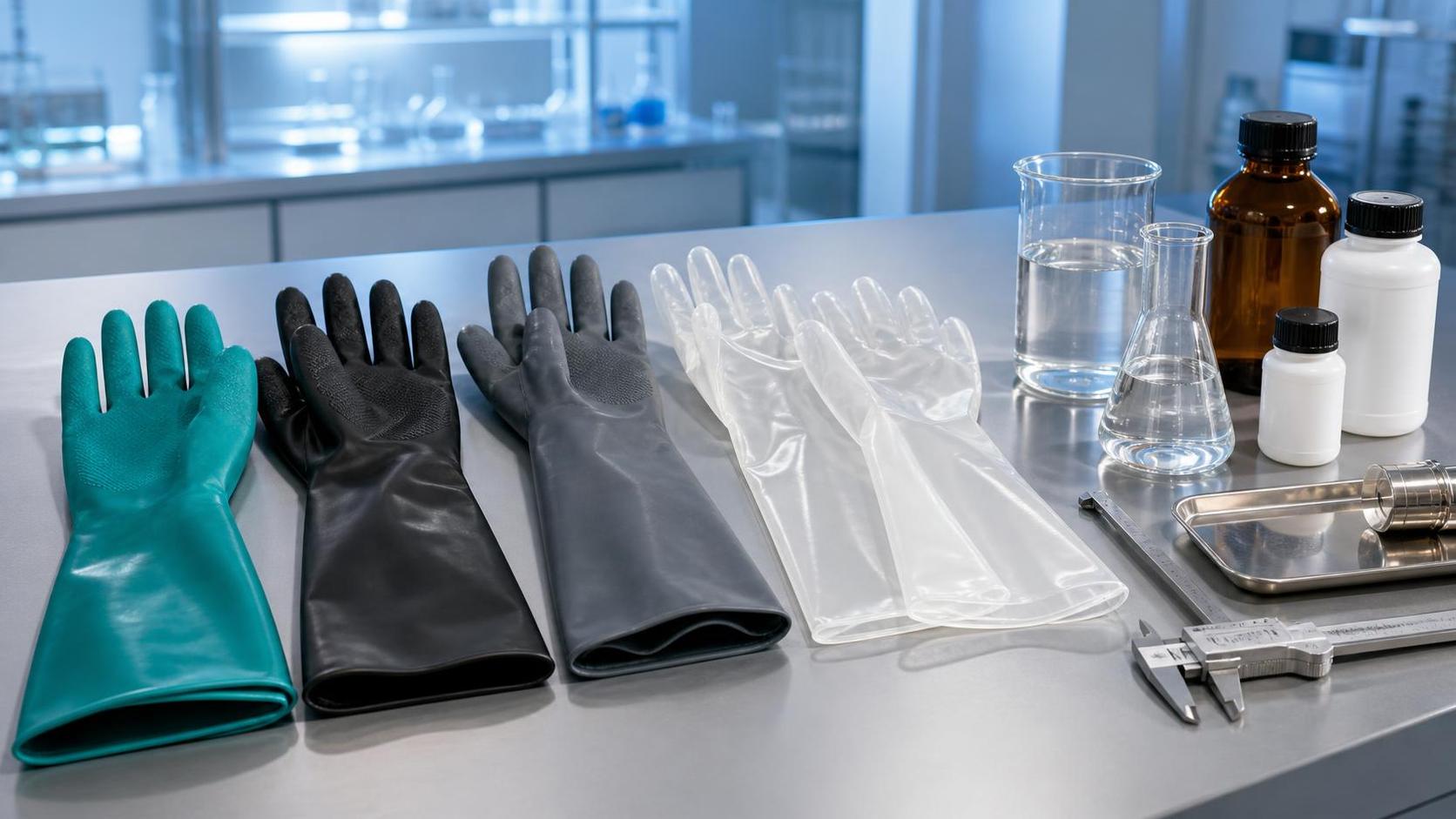 Chemical Resistant Gloves Selection Guide by Chemical Type and Exposure Time