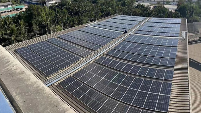 Industrial and Commercial Rooftop Project in Samusongkan Province, Thailand