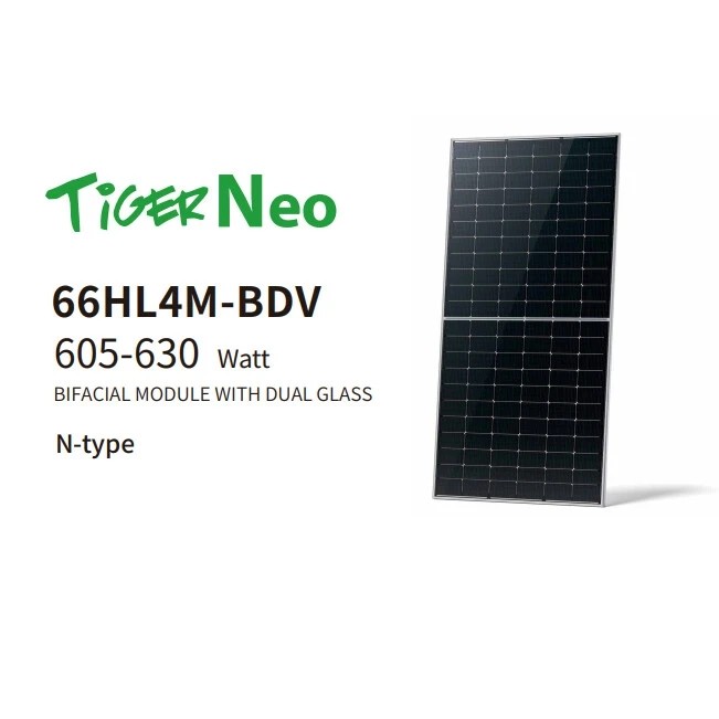 Jinko Solar 66HL4M-BDV 605-630 Watt/615W