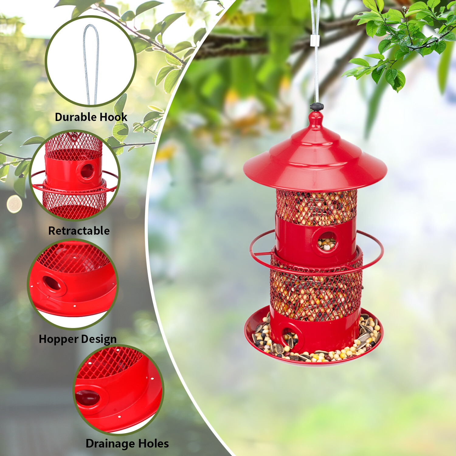 ZCCQ Faro telescópico Telescópico rojo