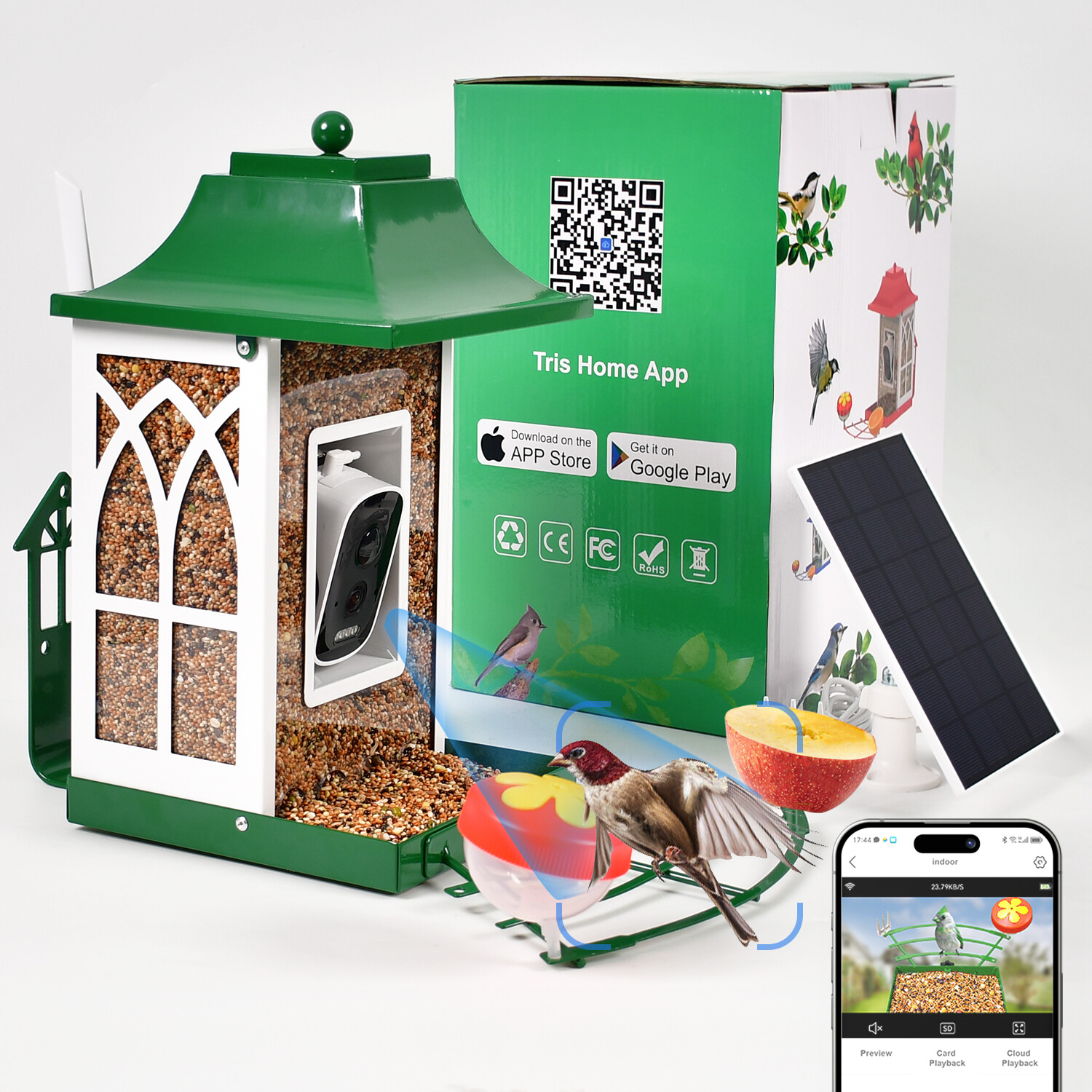 Comedero para pájaros Green smart