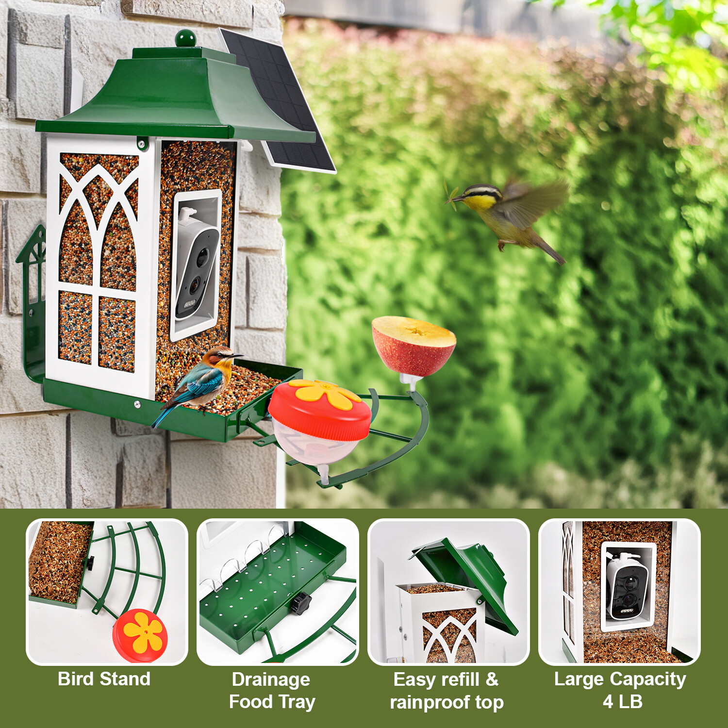 Comedero para pájaros Green smart