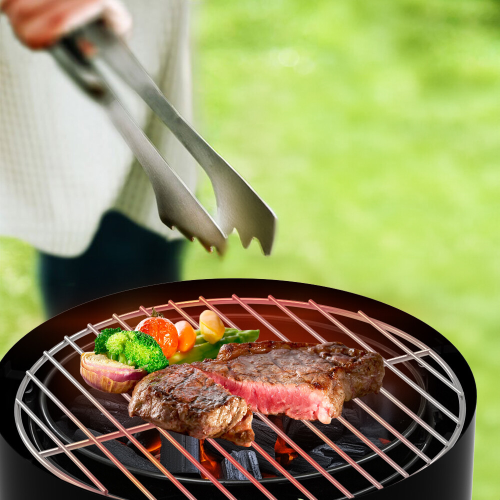 Stufa barbecue pieghevole nera