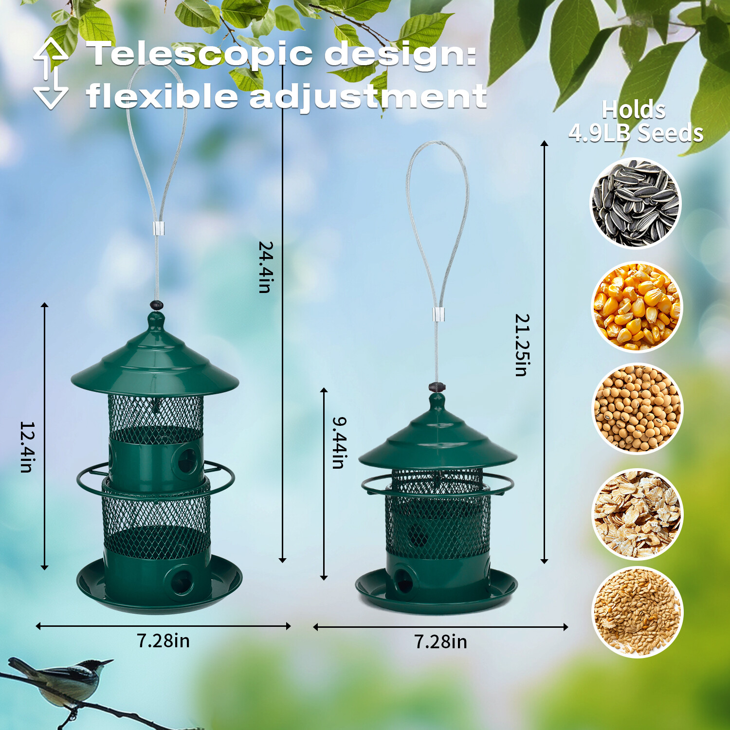 Il faro di Pitoutfir è verde scuro