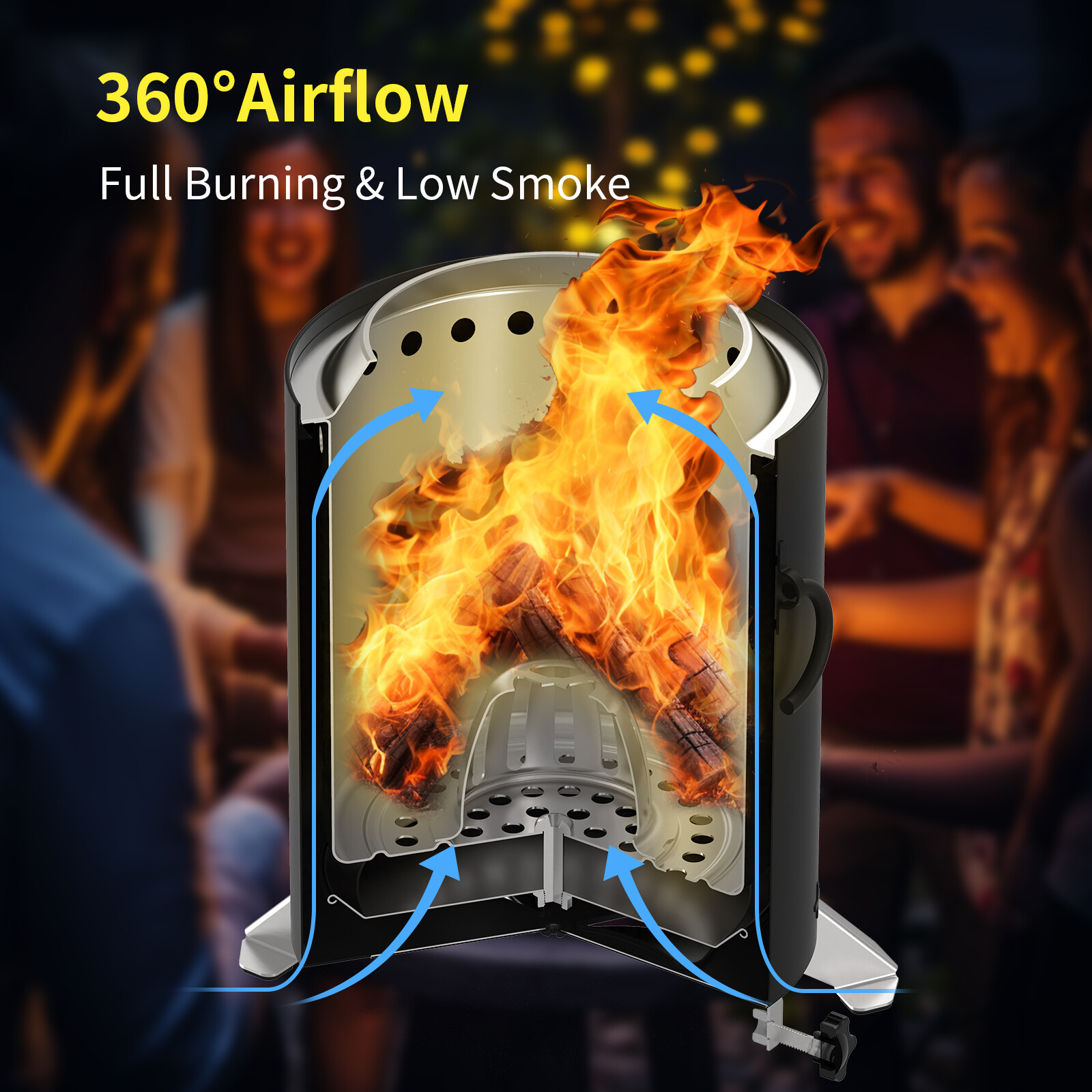 Stufa senza fumo Amazon