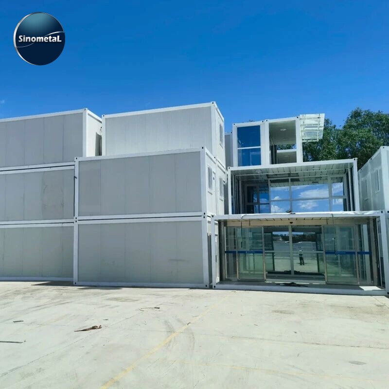 Lujosos Apartamentos Prefabricados de 2 Dormitorios en Edificios de 20 Pies y 40 Pies, Casas Modulares Portátiles de Contenedores Prefabricados