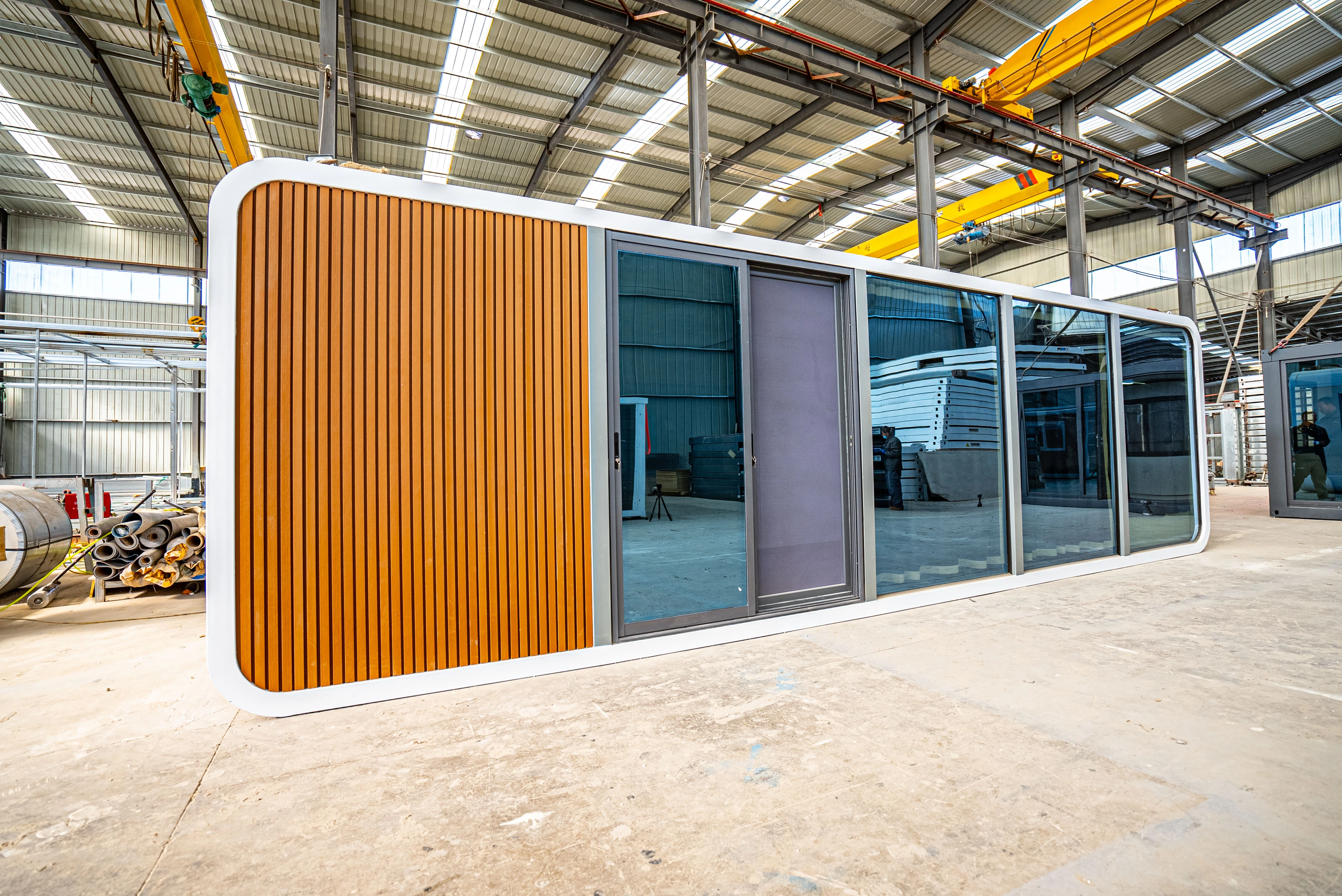 Cabina Apple de 8,5 metros de longitud