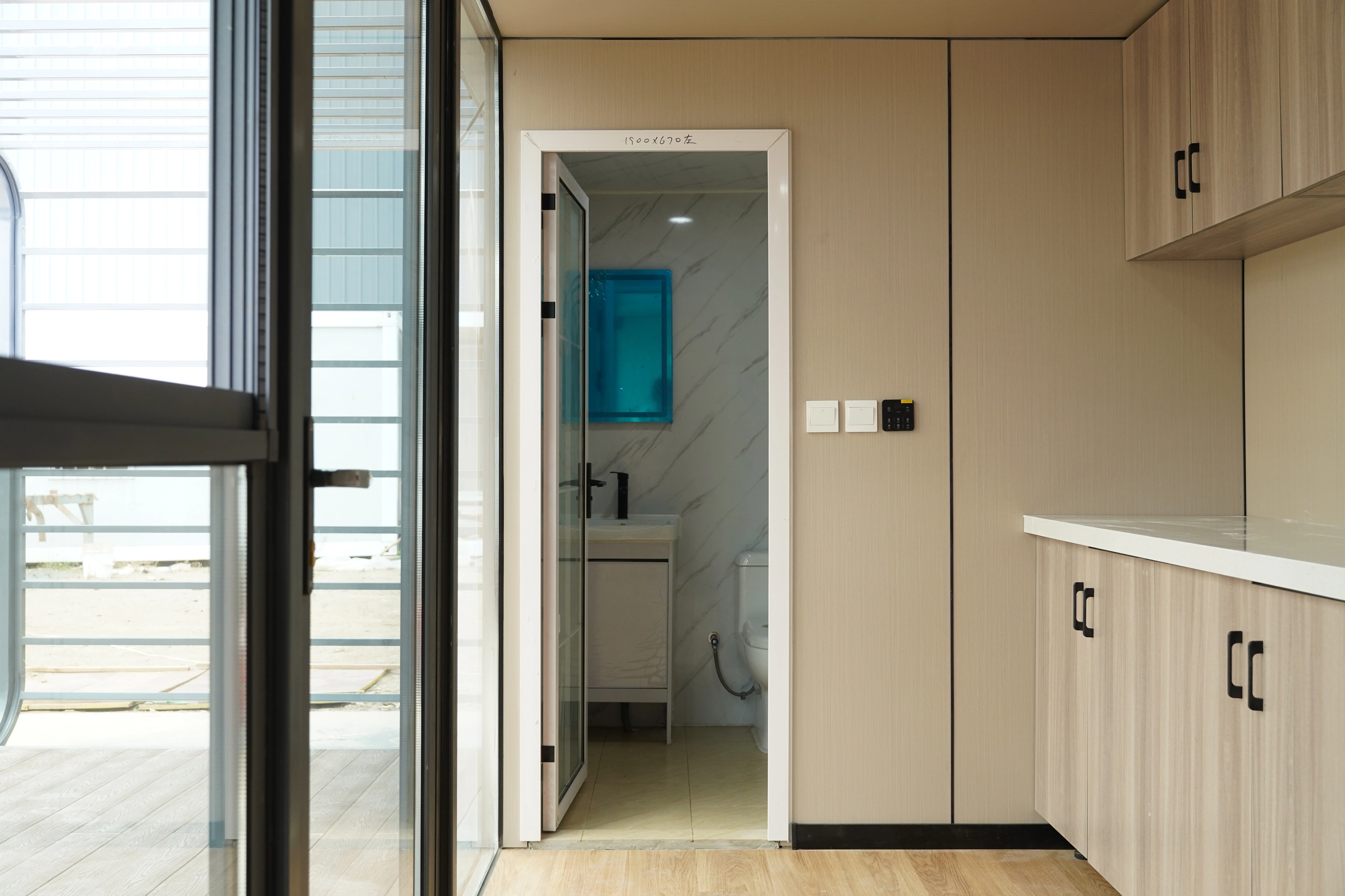 Cabina Apple de 8,5 metros de longitud