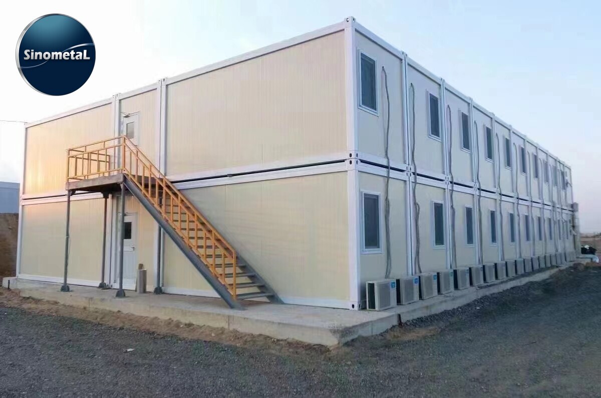 Casa Contenedor Plegable de Montaje Plano