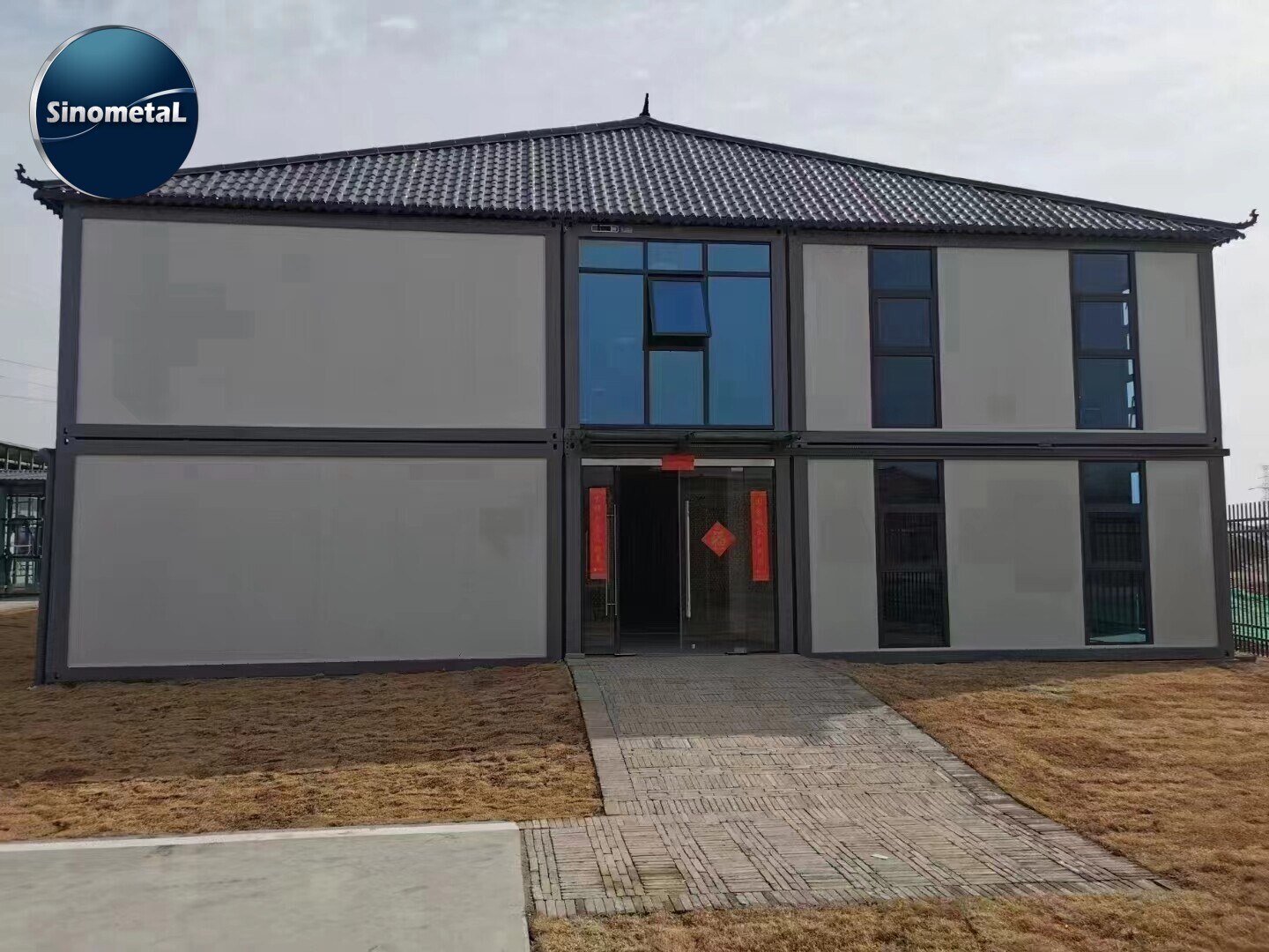 Casa Contenedor Plegable de Montaje Plano