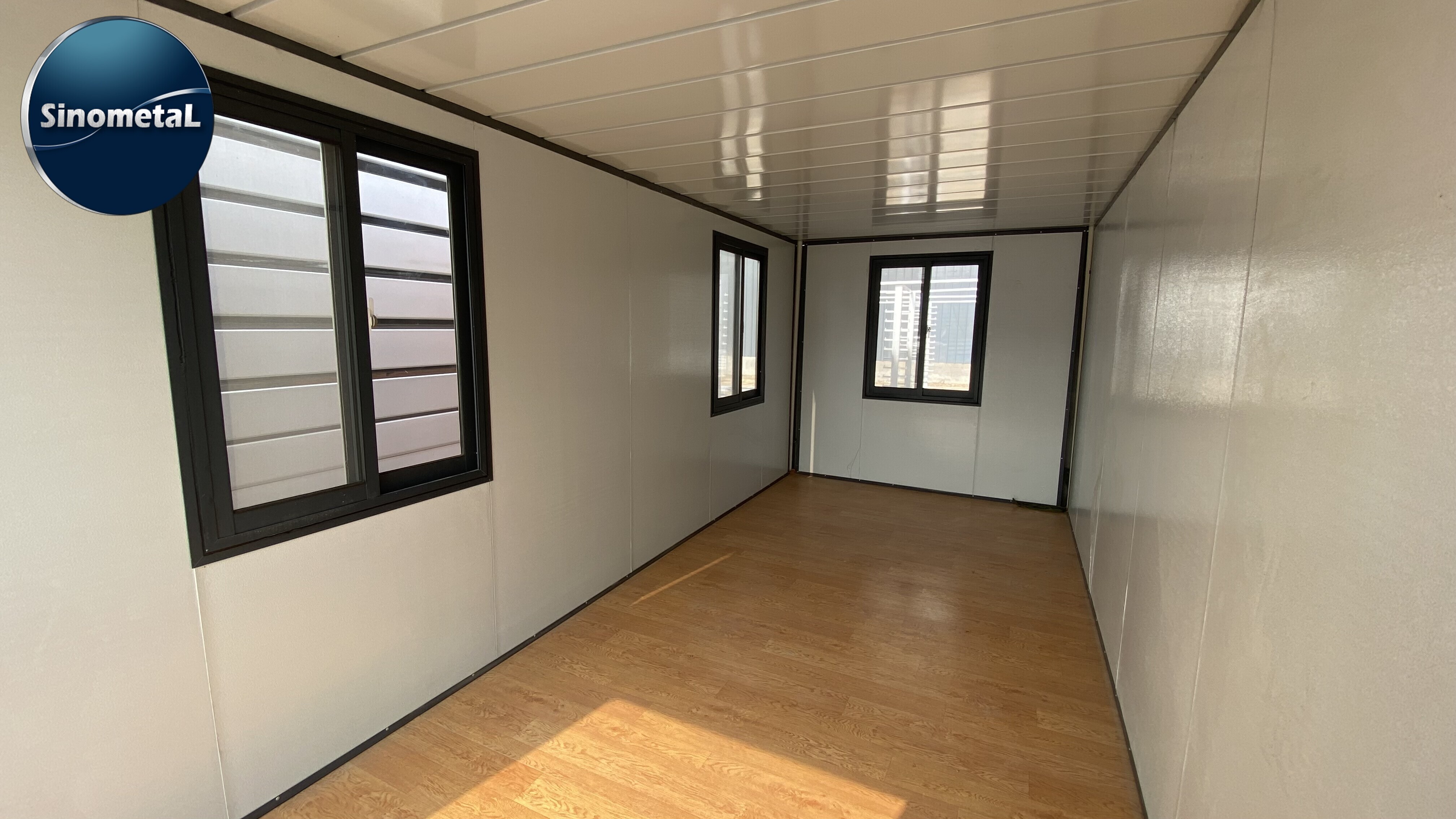 Casa Contenedor Plegable de Montaje Plano