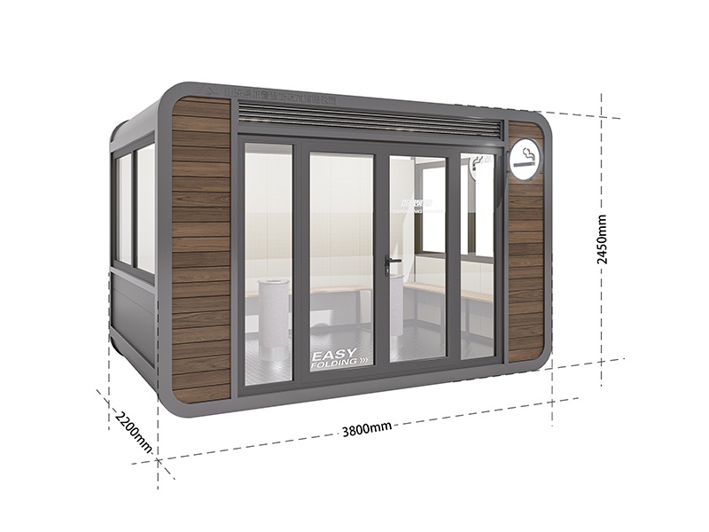 SALA DE FUMADORES POD/APPLE CABIN SERIE P4