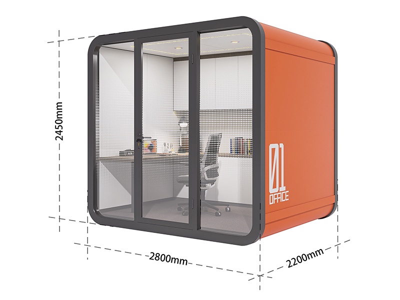 Cabina insonorizada Apple Cabin serie P6