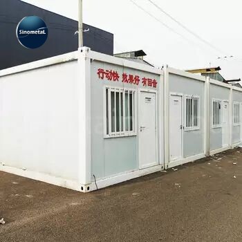 Nhà container Modular 2 tầng 20Ft sang trọng kiểu nhà vận chuyển lắp ghép sẵn