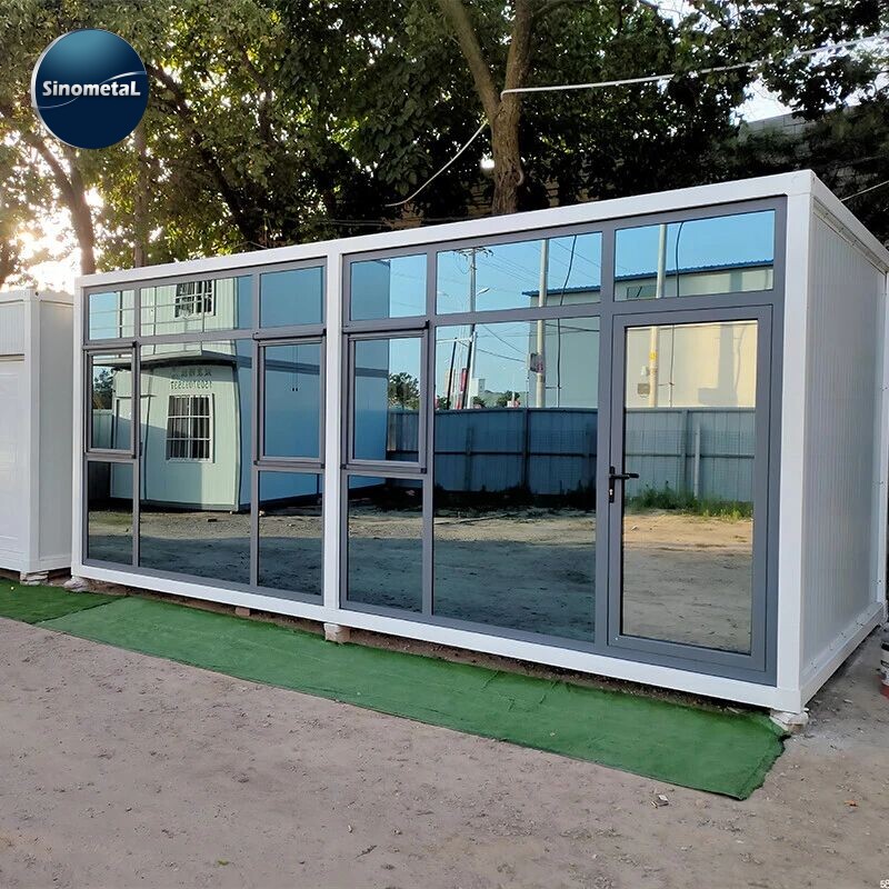 Căn hộ cao cấp 2 phòng ngủ 20ft 40ft nhà lắp ghép di động nhà container mô-đun tiền chế