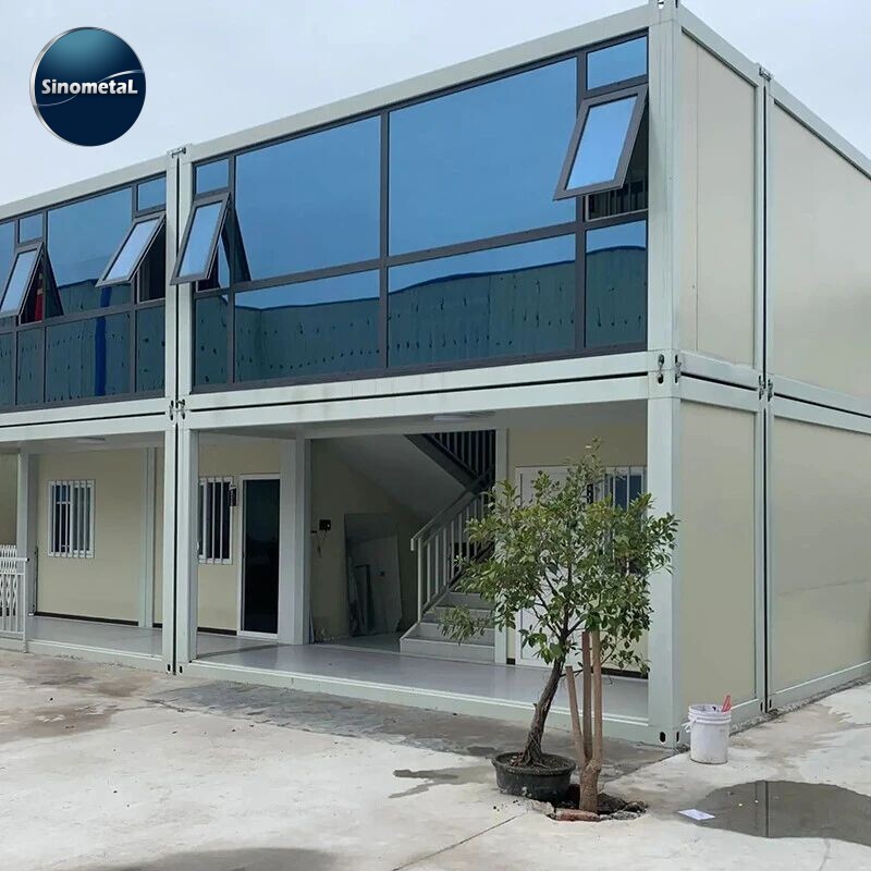 Nhà Container Tiền Chế Chống Cháy Chống Nước Apple Cabin Kết Hợp Đa Dạng 20Ft 40Ft