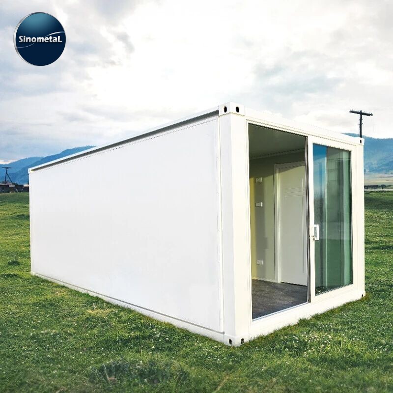 Nhà container 2 tầng sang trọng 20Ft nhà tiền chế mô-đun vận chuyển