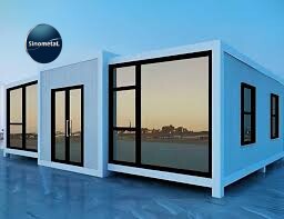 Nhà container 2 tầng sang trọng 20Ft nhà tiền chế mô-đun vận chuyển