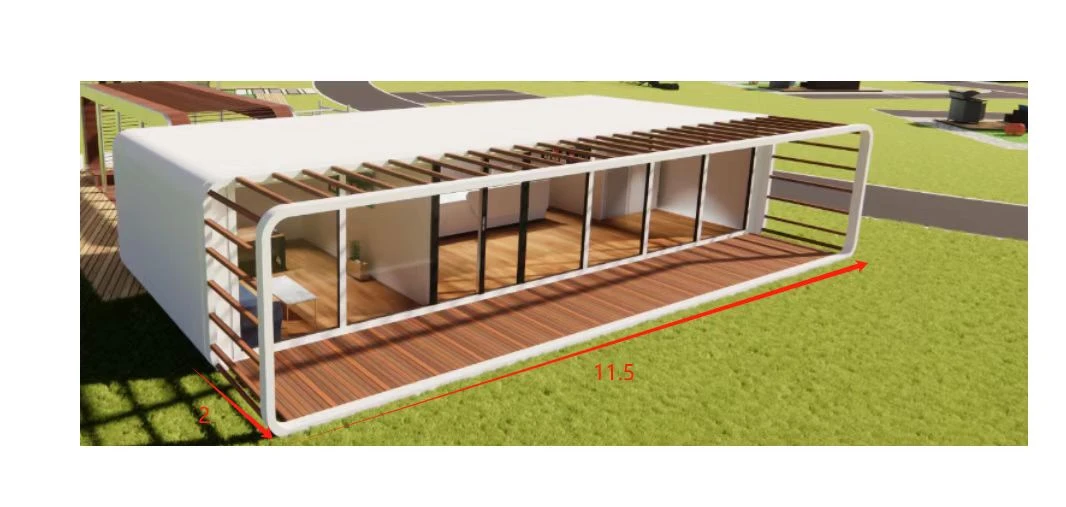 Chiều dài 11,5 mét của cabin Apple